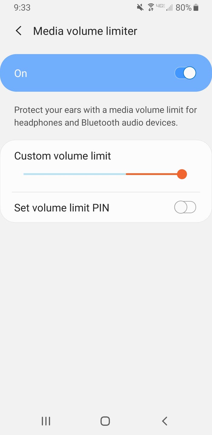 Increase the volume limiter on your tablet