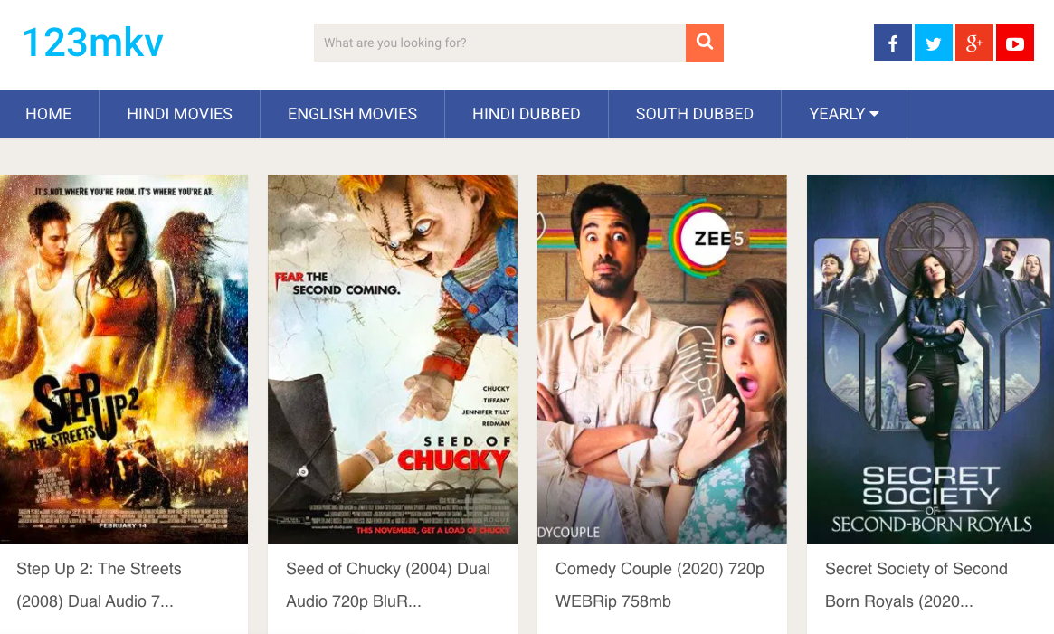 123MKV 2021 – Full Hindi HD Movies Free Download