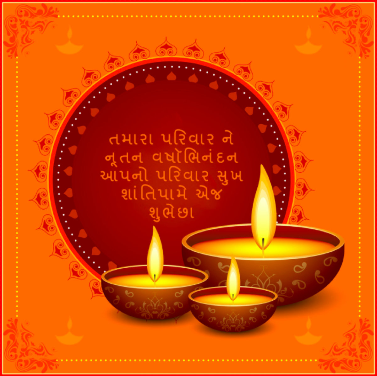 न तन वर ष भ न दन Nutan Varshabhinandan 2022 Wishes Messages Quotes Greetings Cards For Gujarati New Year