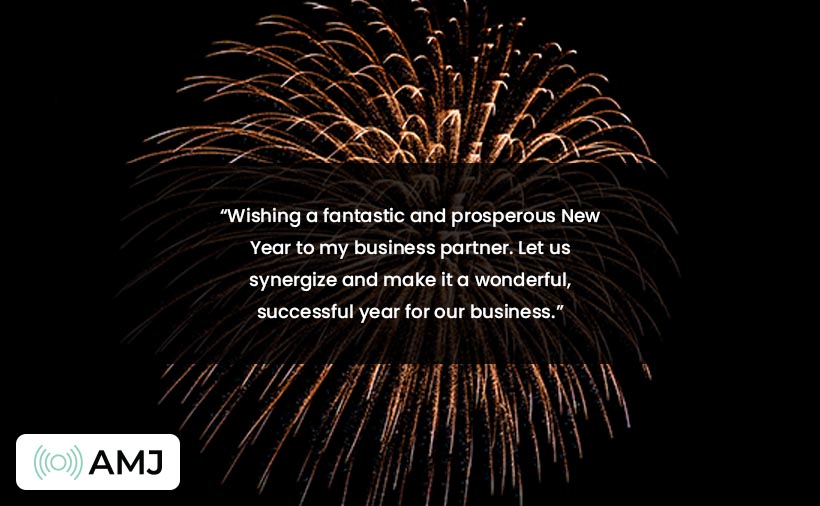 Happy New Year 2021 Wishes for Business Partner