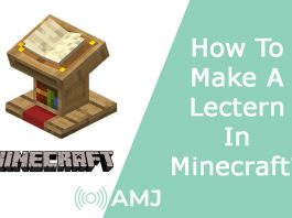 How To Make A Lectern In Minecraft?