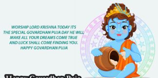 Govardhan Puja Wishes