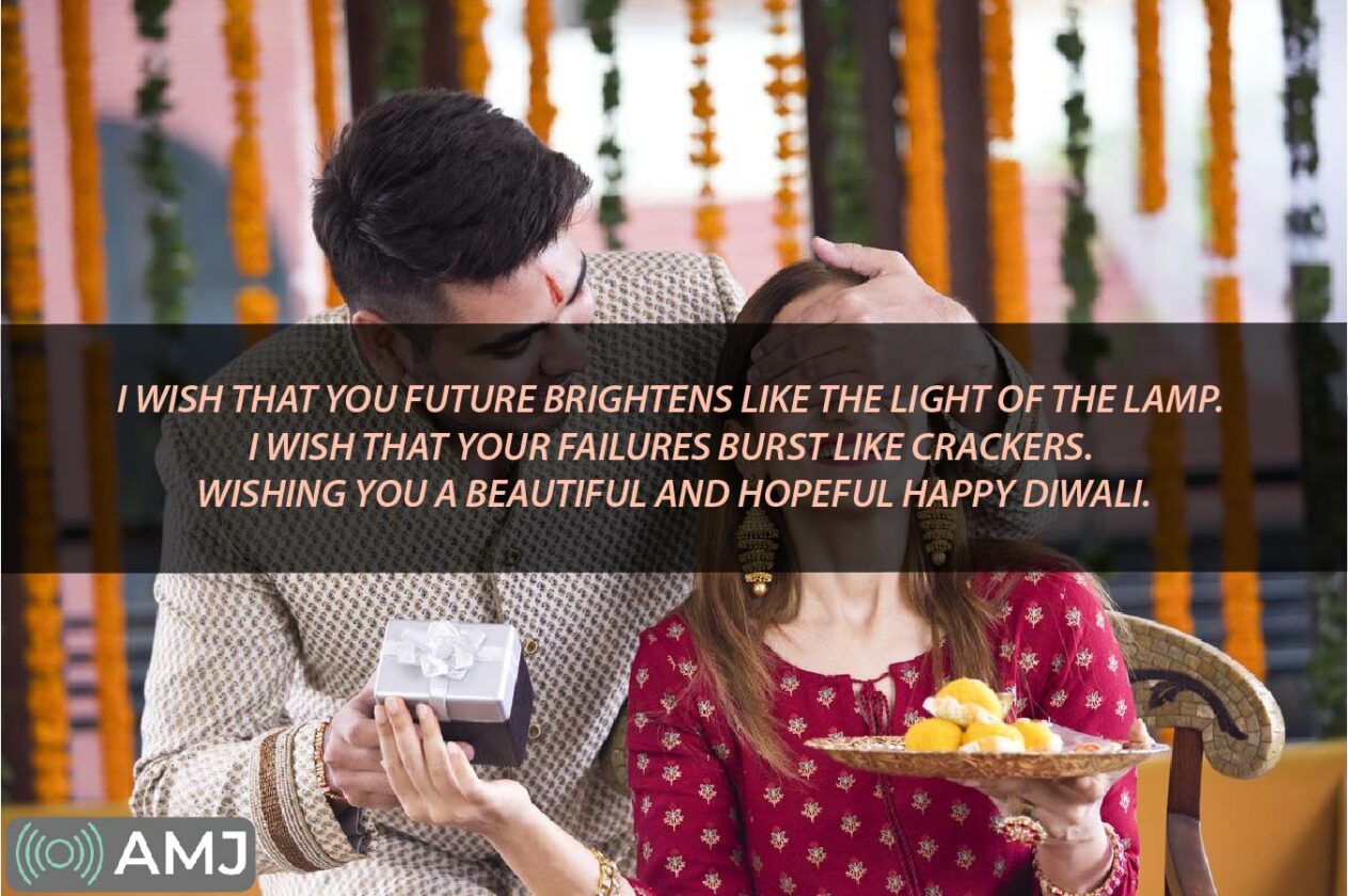 Happy Diwali 2023 Wishes, Messages & Greetings for Sister & Brother AMJ