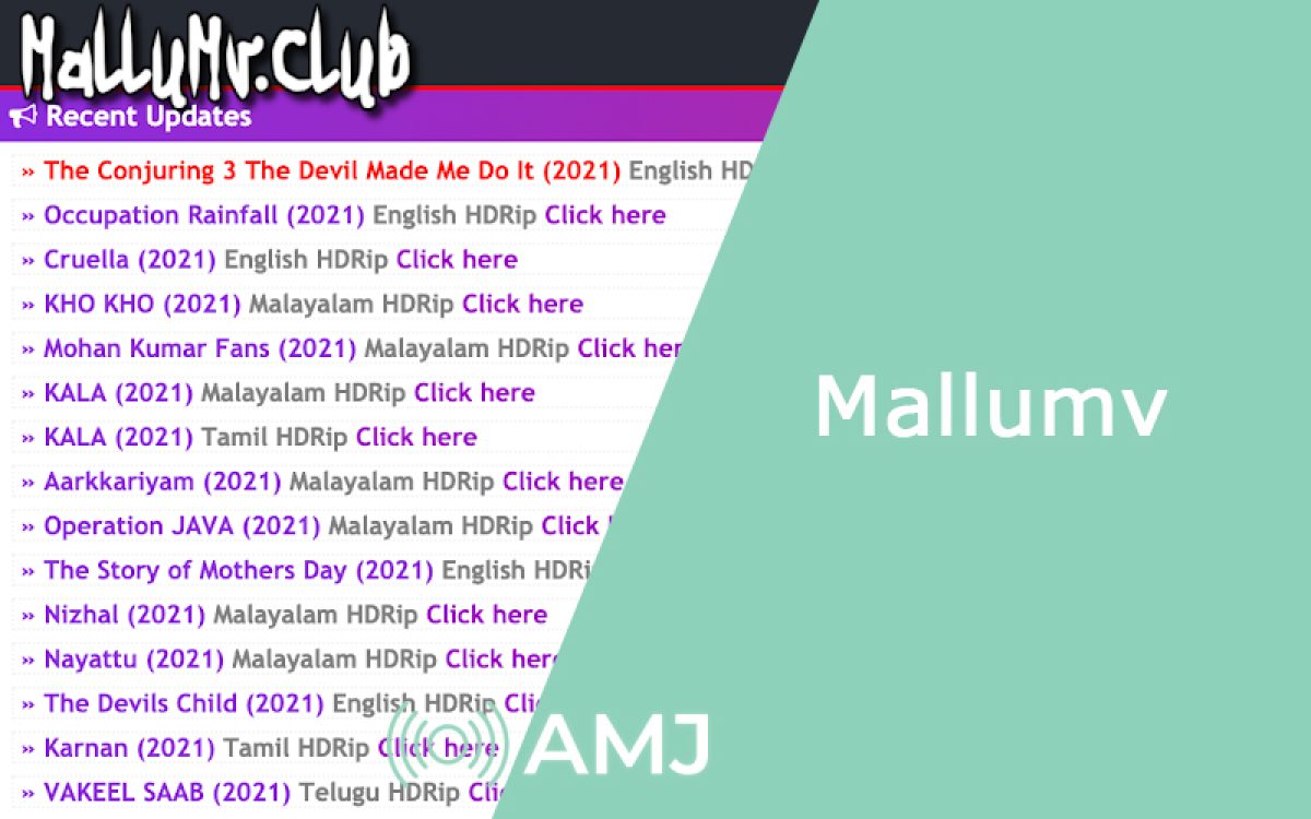 Mallumv 2021: Download Malayalam HD Movies Online For Free