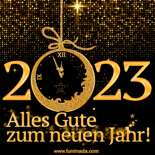 2023 Frohes Neues Jahr GIF