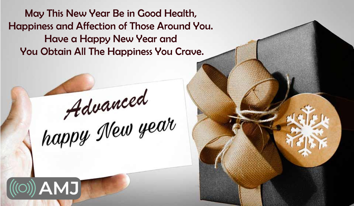Advance Happy New Year Greetings