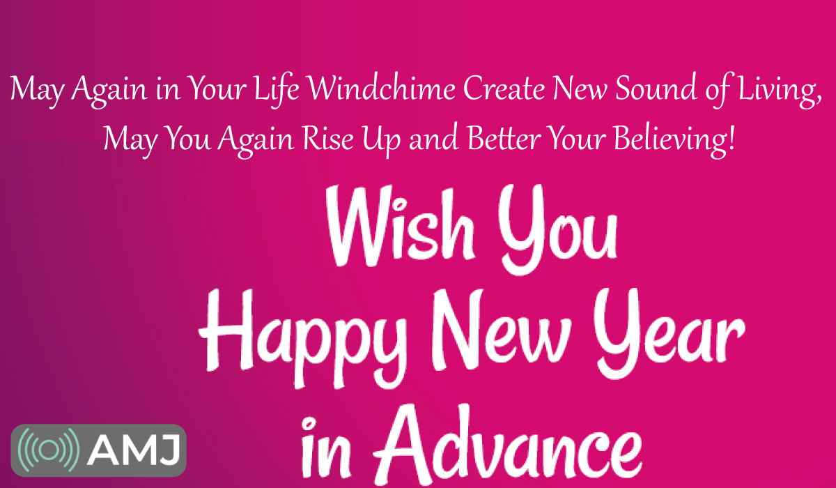 Advance Happy New Year Status