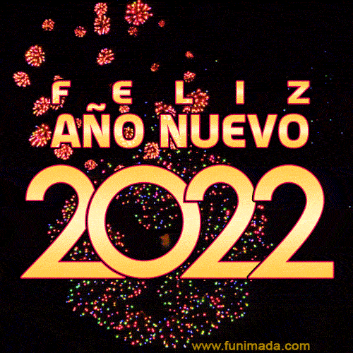 Feliz Año Nuevo 2022 GIF Imagenes