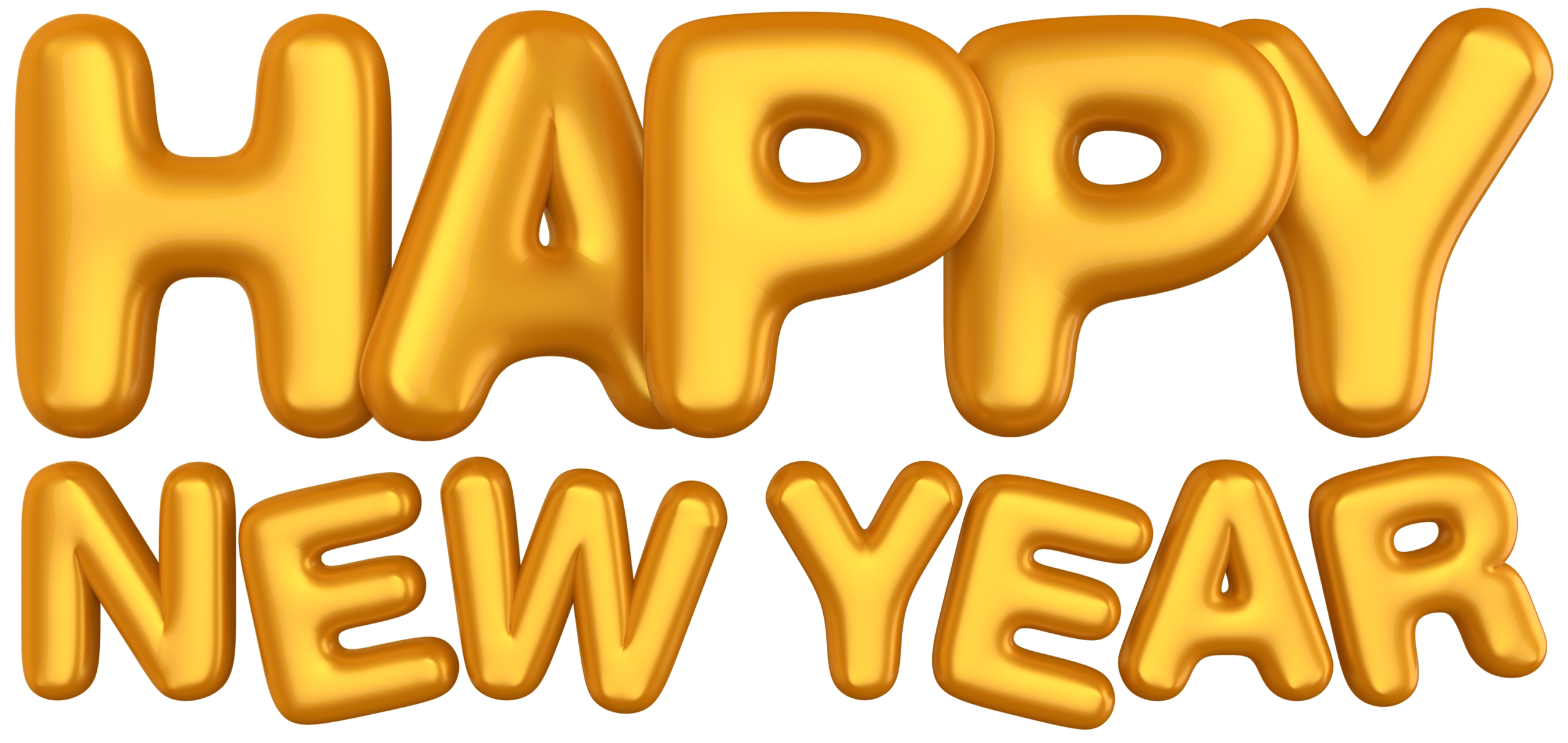 Happy New Year Cliparts PNG