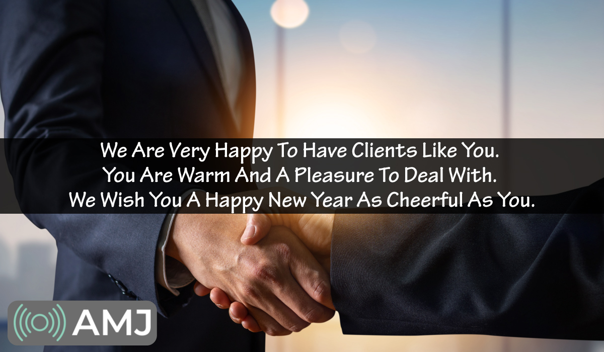 Happy New Year Messages for Clients