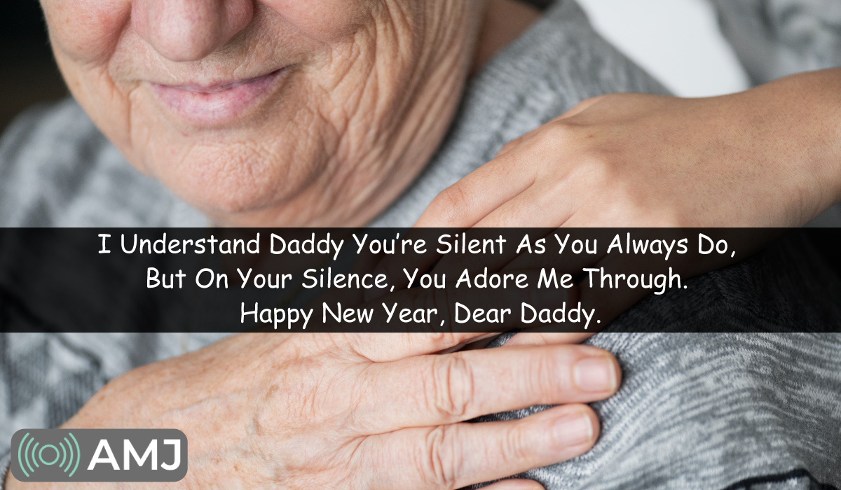 Happy New Year Messages for Dad