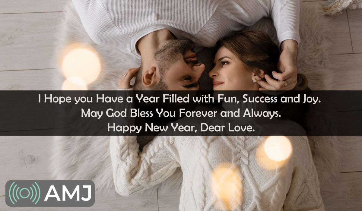 Happy New Year Messages for Hubby