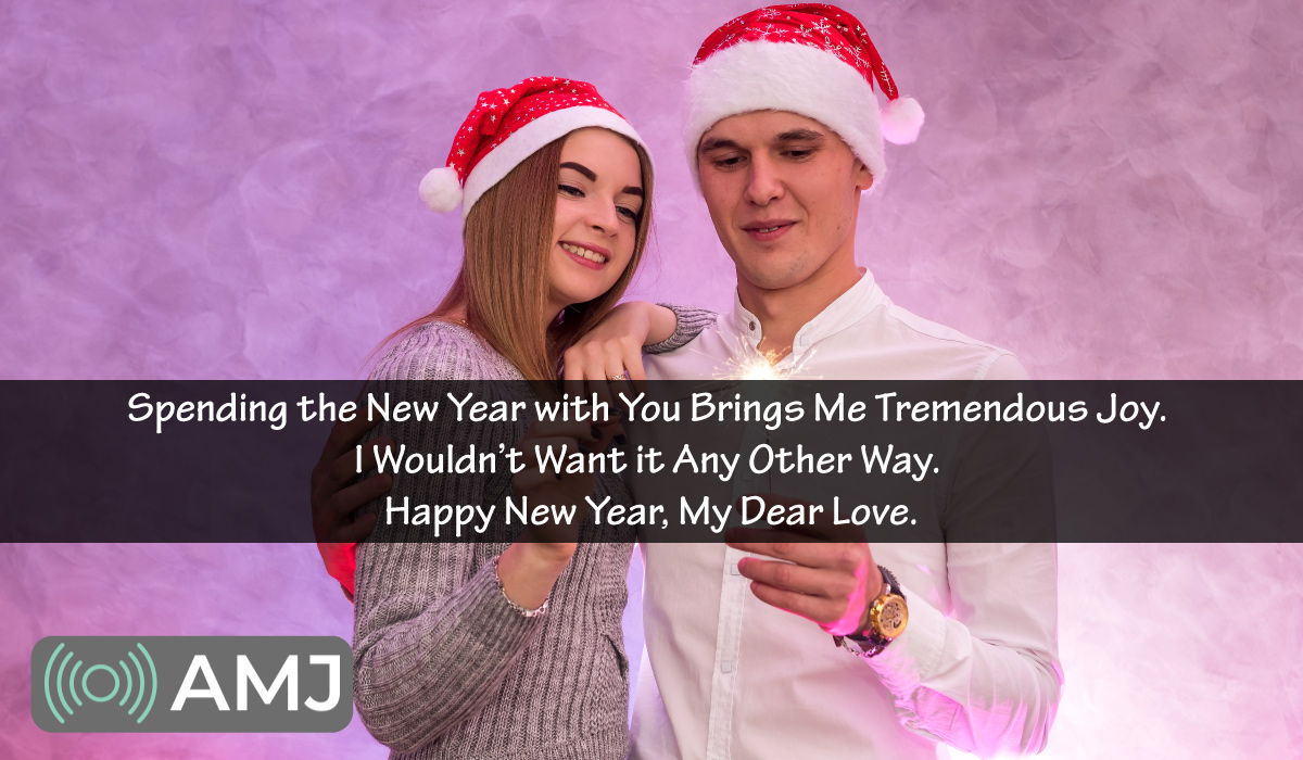 Happy New Year Messages for Wifey