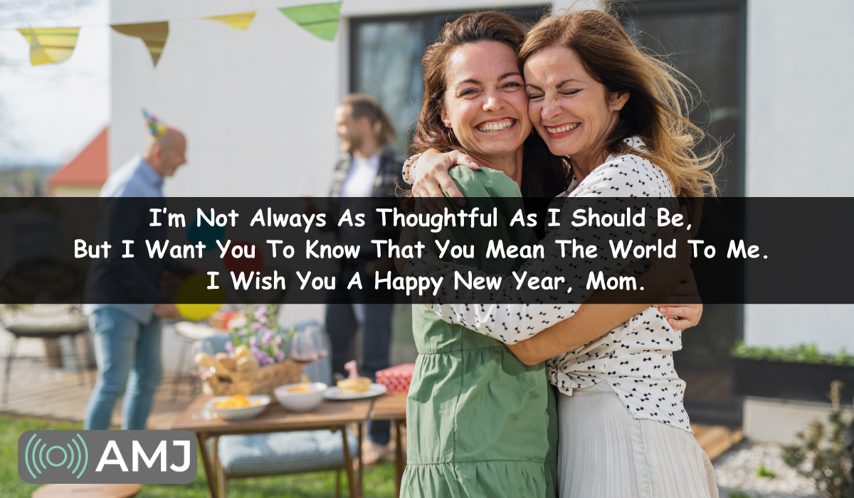 Happy New Year Quotes & Greetings for Mother