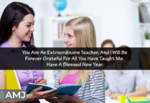Happy New Year Wishes For Teachers & Students