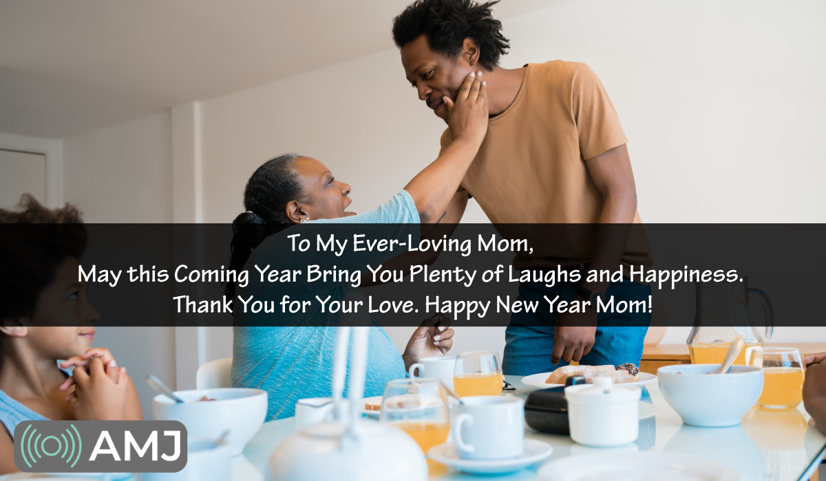 New Year Wishes For Mom & Dad