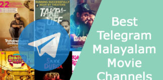 Best Telegram Malayalam Movie Channels
