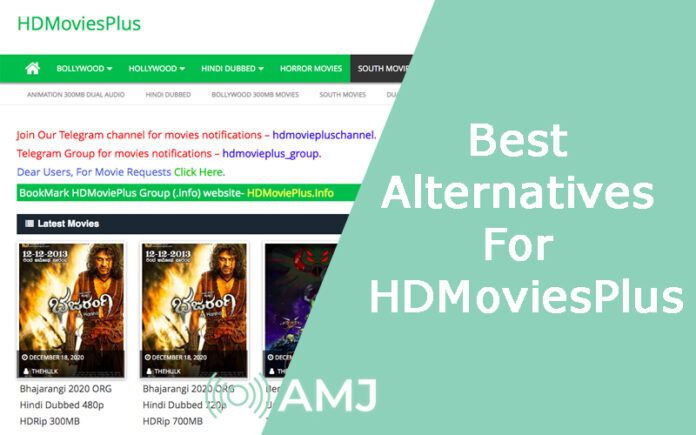 Best Alternatives For HDMoviesPlus
