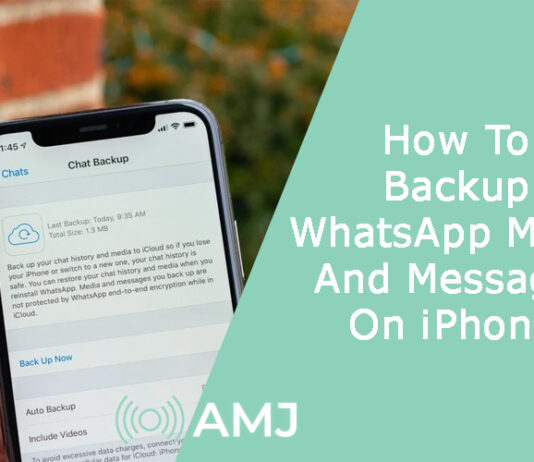 How To Backup WhatsApp Media And Messages On iPhone?
