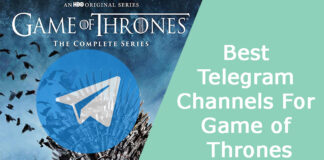 Best Telegram Channels For Game of Thrones