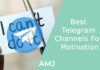 Best Telegram Channels for Motivation