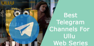Best Telegram Channels for Ullu Web Series