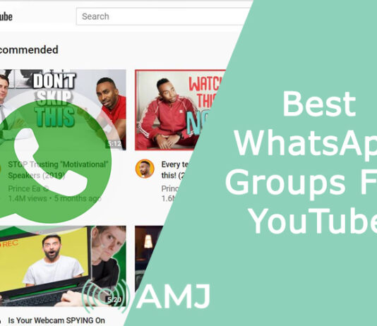 Best WhatsApp Groups For YouTube