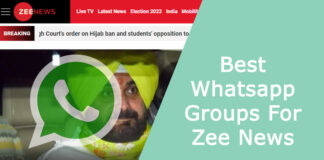 Best WhatsApp Groups For Zee News
