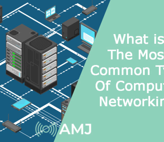 What is the most common type of computer networking?
