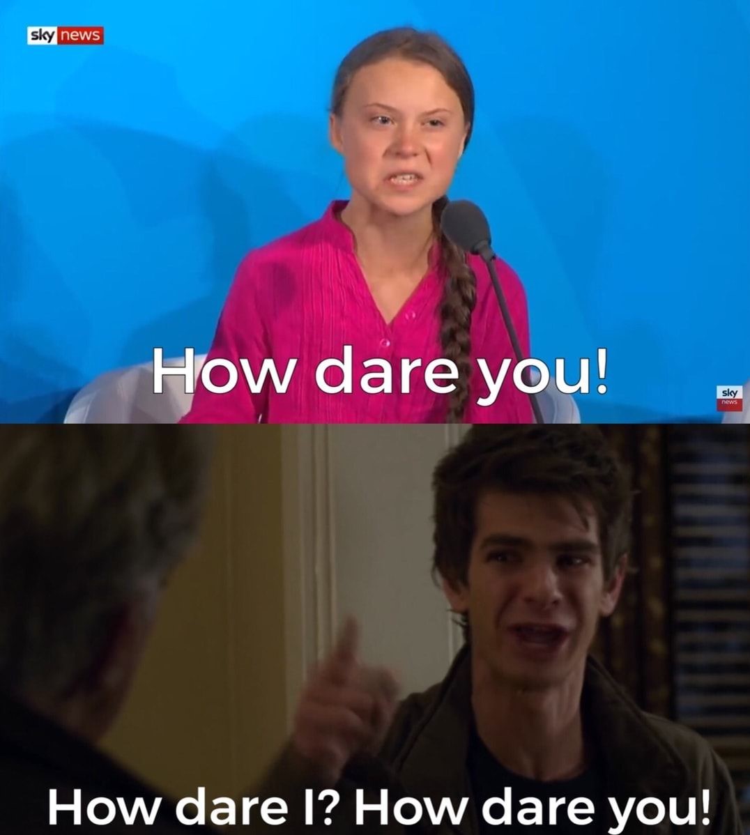 Best Viral How Dare You Memes