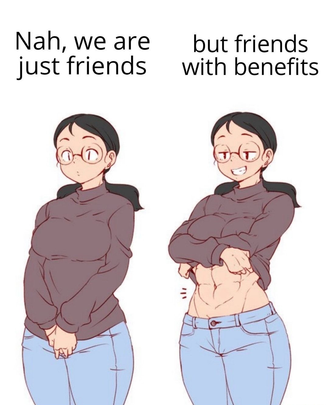 Friends with Benefits Viral Funny Meme