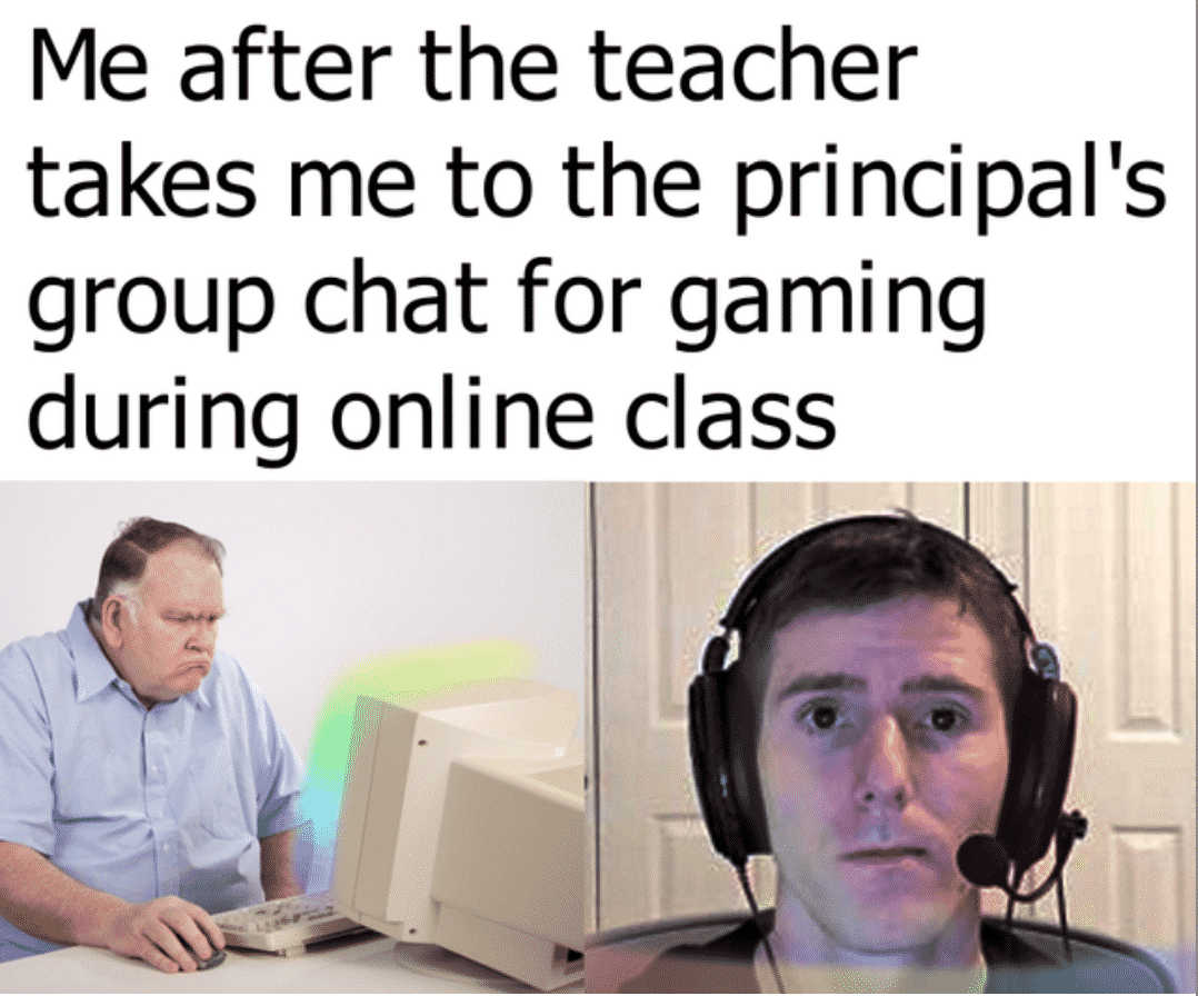 Funny Online Class Memes