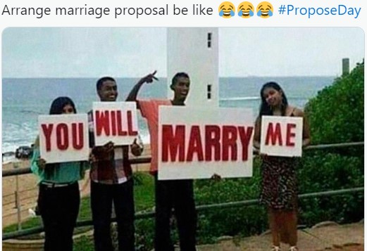 Propose Day Top Funny Memes