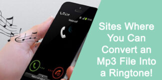 Sites Where You Can Convert an Mp3 File Into a Ringtone!