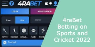 4raBet Betting on Sports and Cricket 2022