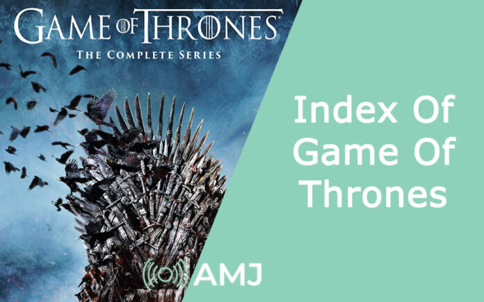 Index Of Game Of Thrones