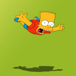 Bart Simpsons PFP for facebook