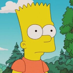 Cool Bart Simpsons PFP For Social Media