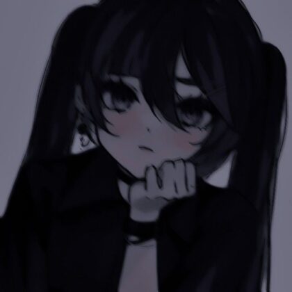 Dark Aesthetic Anime PFPs 2026 Edgy Mysterious Profile Pics AMJ