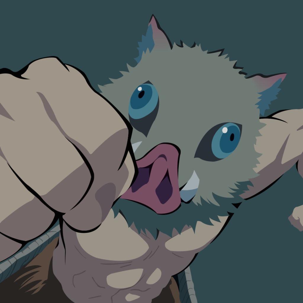 Epic Demon Slayer Inosuke PFP 2024 Anime Aesthetic PFPs for Discord & IG