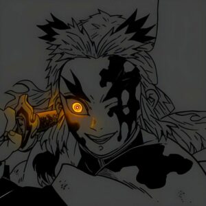 Free DARK ANIME GLOWING EYES PFP Download