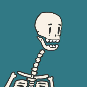 Skeleton PFP For Facebook