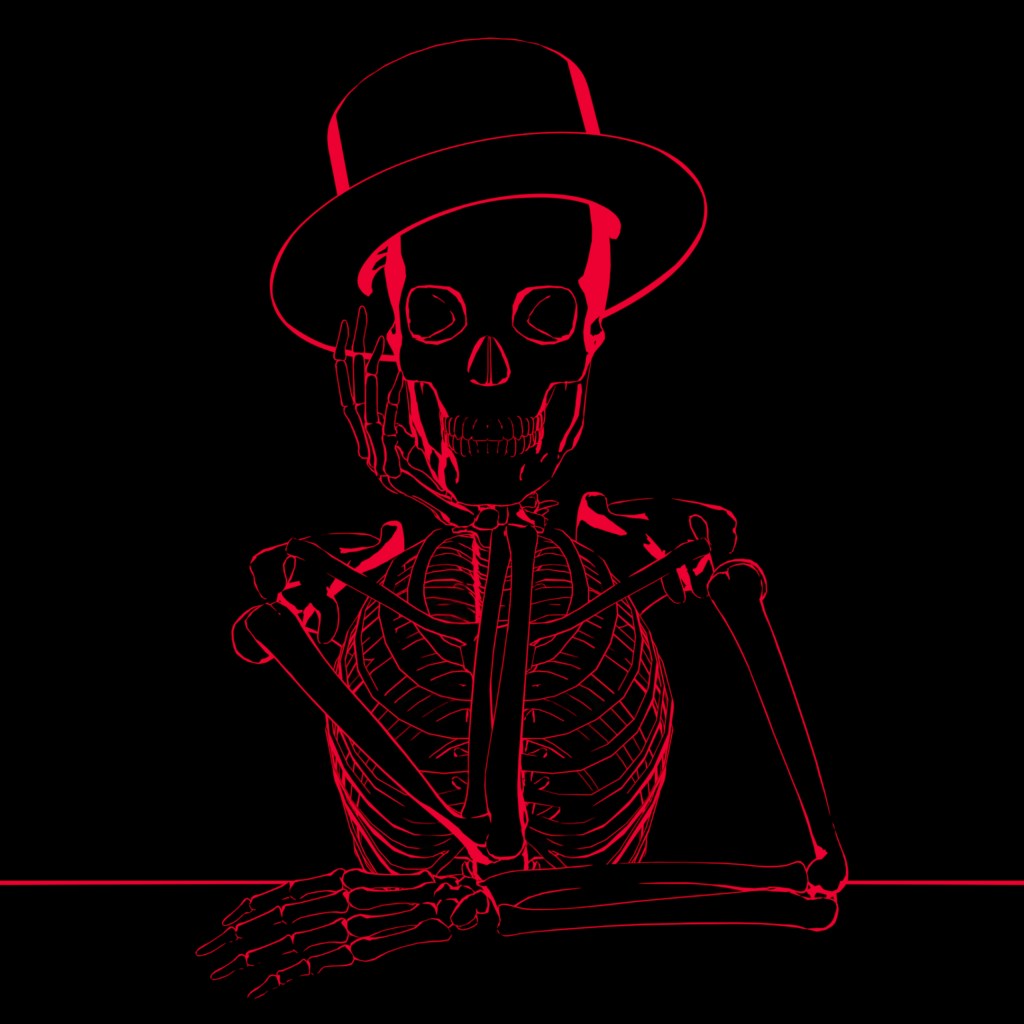 Skeleton Pfp Scary Halloween Pfp For Tiktok Ig Discord Zoom In Images and Photos finder