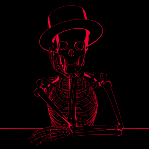 Skeleton PFP For Instagram