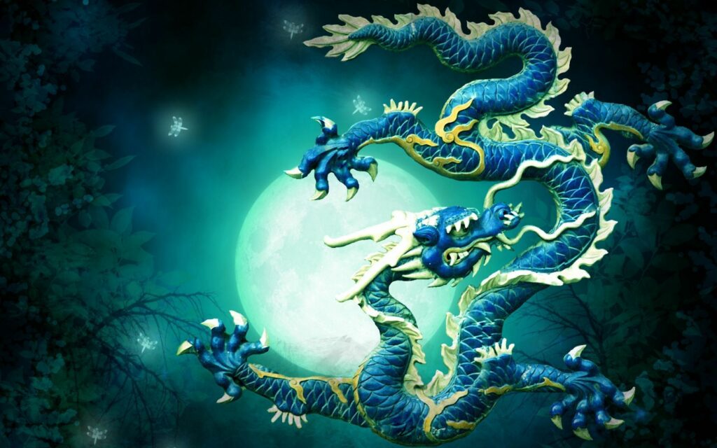 Top Cool Japanese Dragon PC Wallpaper