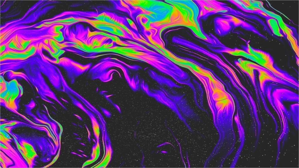 Trippy Dark Aesthetic Wallpapers