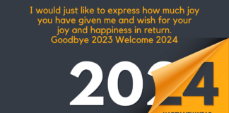 Bye Bye 2023 Hello 2024