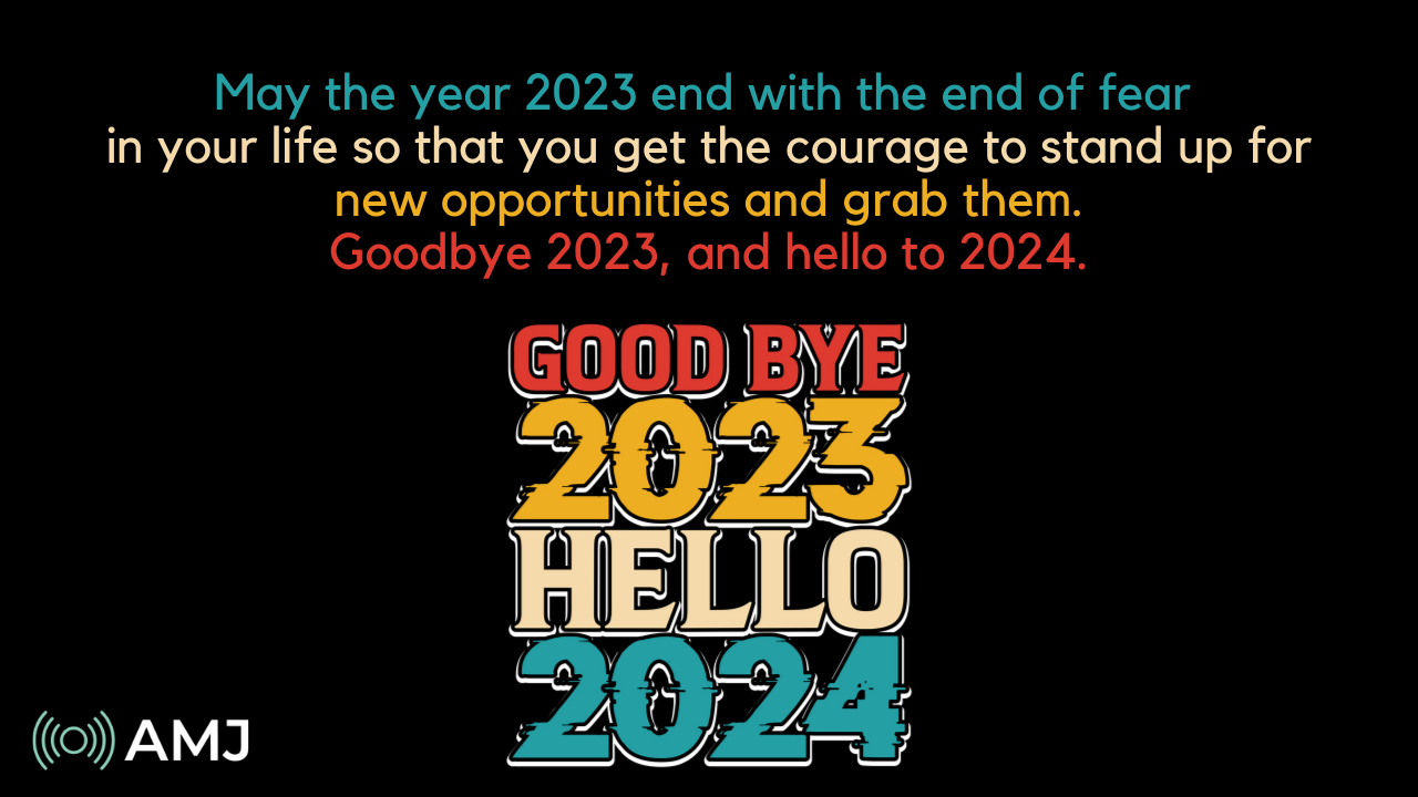 Goodbye 2022 Welcome 2023 Greetings