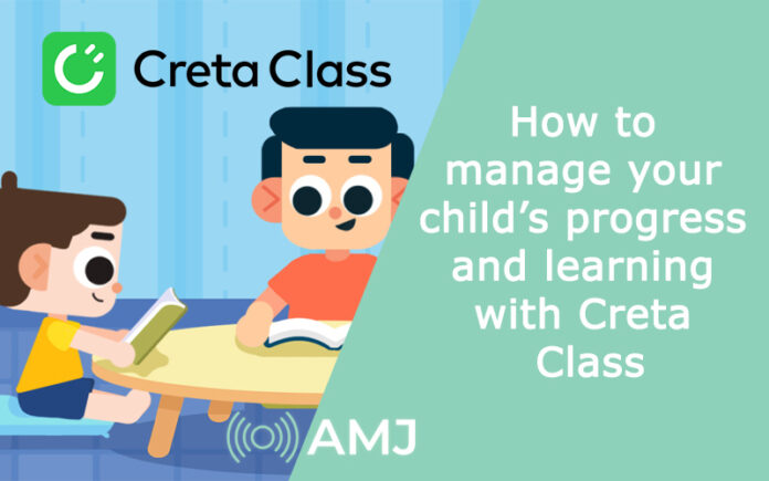 How to manage your child’s progress and learning with Creta Class