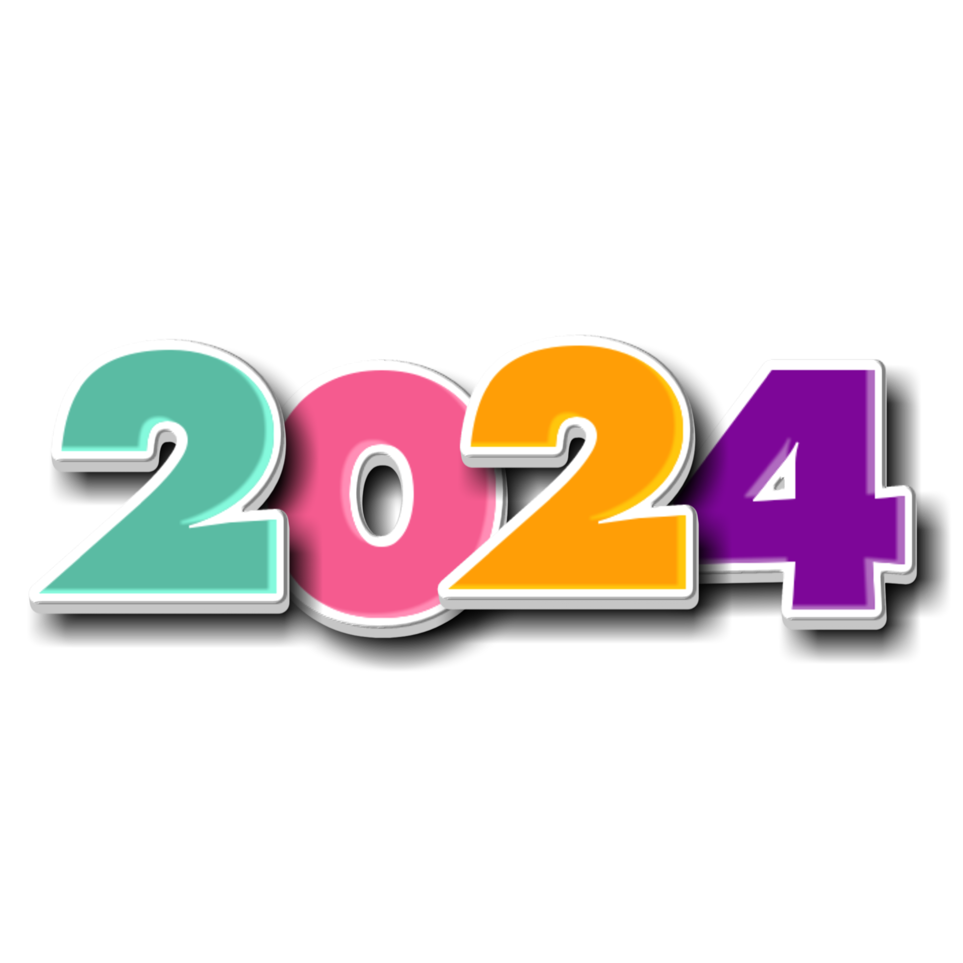 New Year clipart 2024